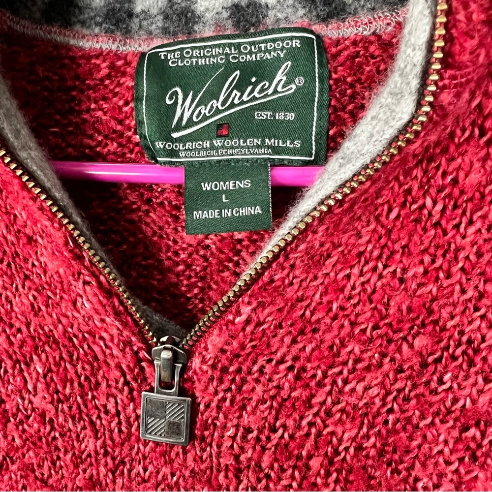 Woolrich Red Ruby Pullover - image 5